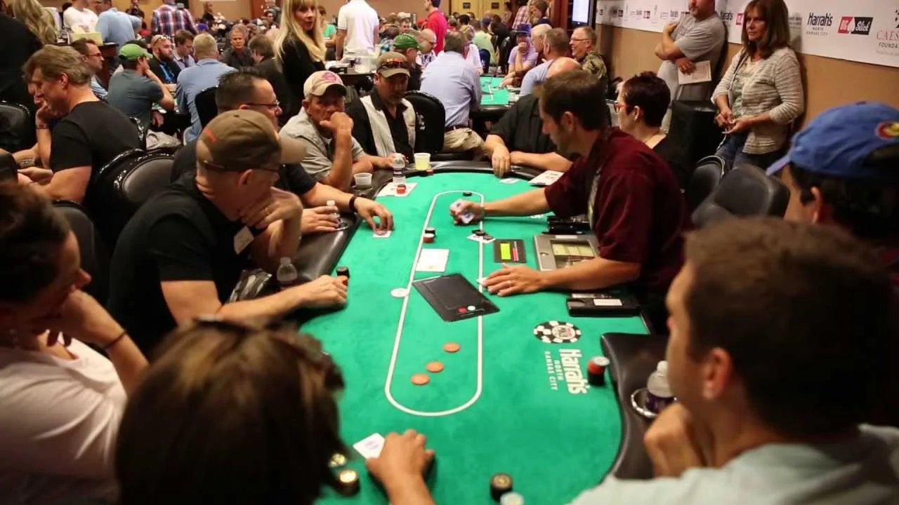 德州扑克比赛现场